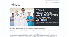 Desktop Screenshot of ewimahealthcare.com